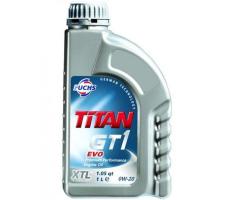 Масло моторное синтетическое TITAN GT1 EVO 0W-20 1л  LL-14 FE+ STJLR.51.5122